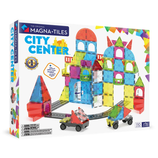 MAGNA-TILES® Klocki Magnetyczne City Center 110 el.