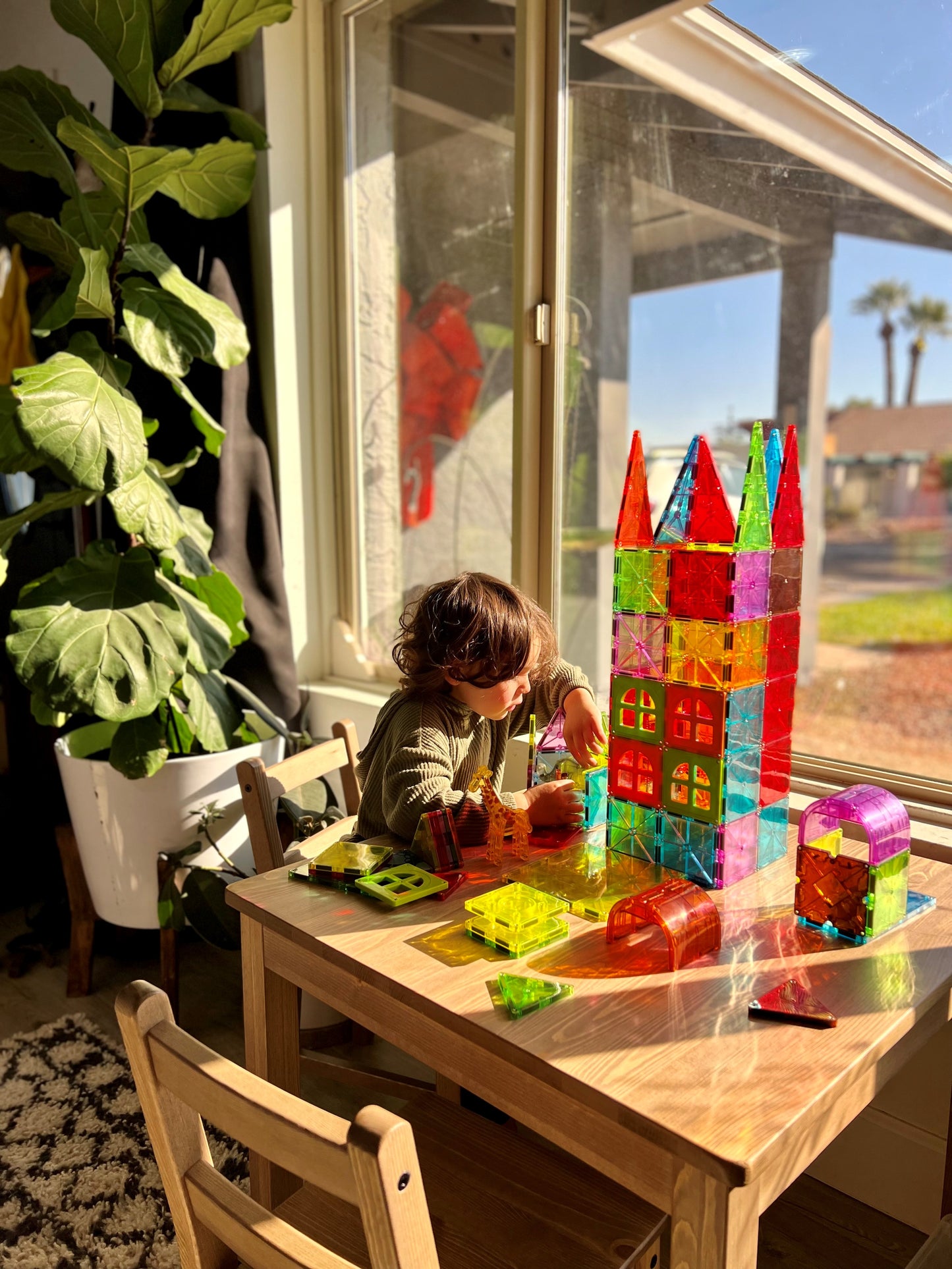 Klocki Magnetyczne Metropolis 110 el. MAGNA-TILES®