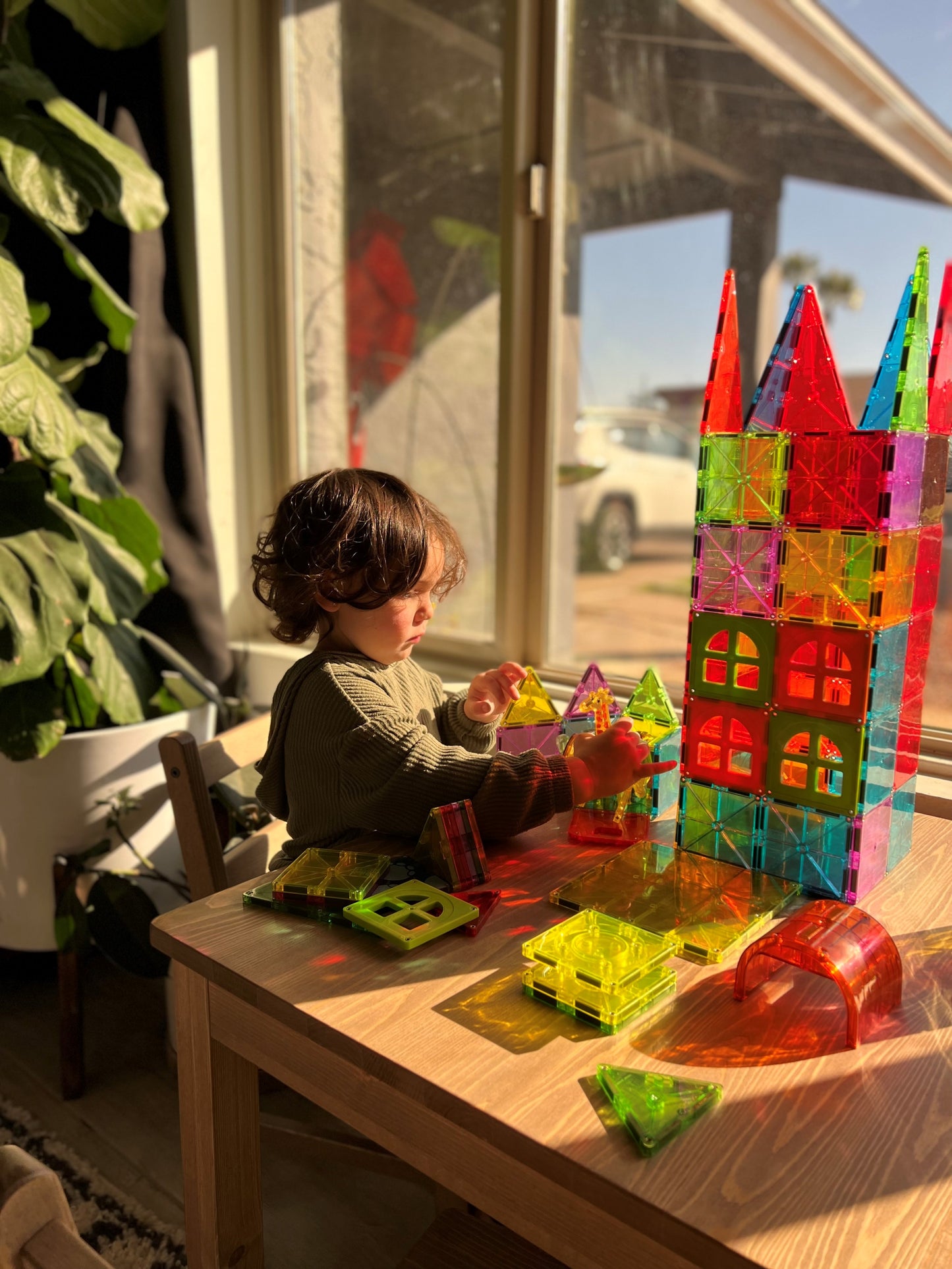 Klocki Magnetyczne Metropolis 110 el. MAGNA-TILES®