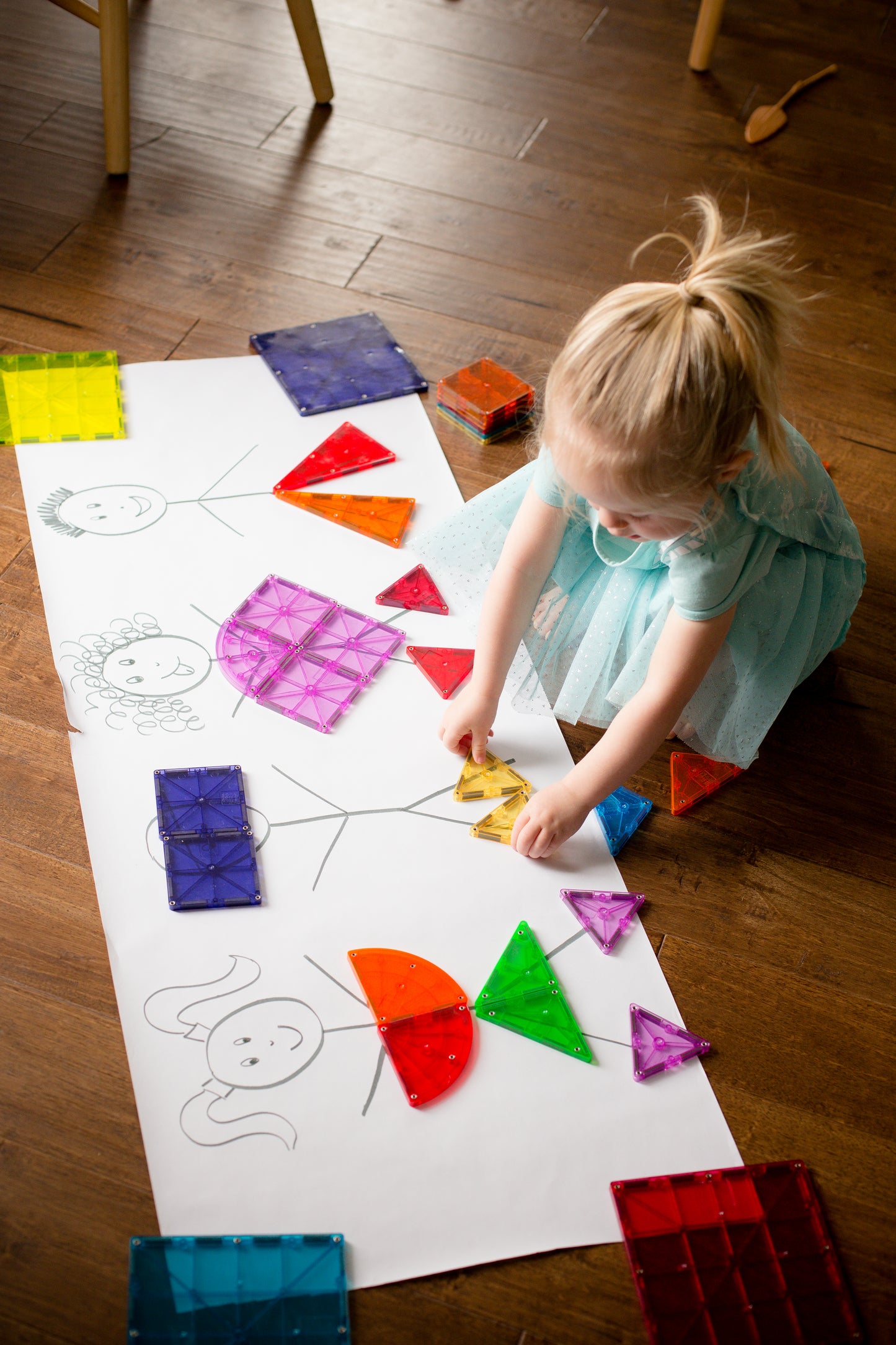 Klocki Magnetyczne Metropolis 110 el. MAGNA-TILES®