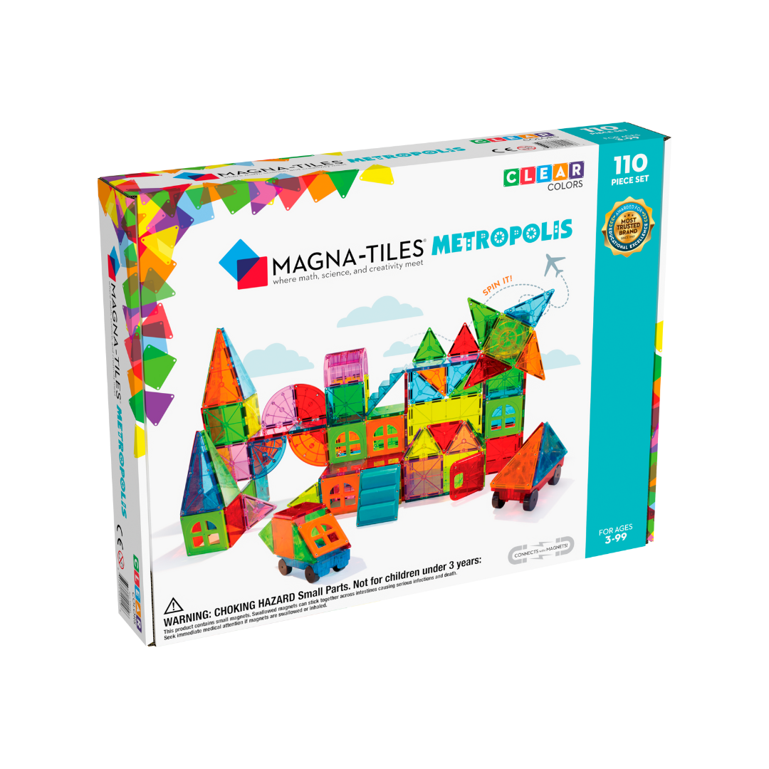 Klocki Magnetyczne Metropolis 110 el. MAGNA-TILES®