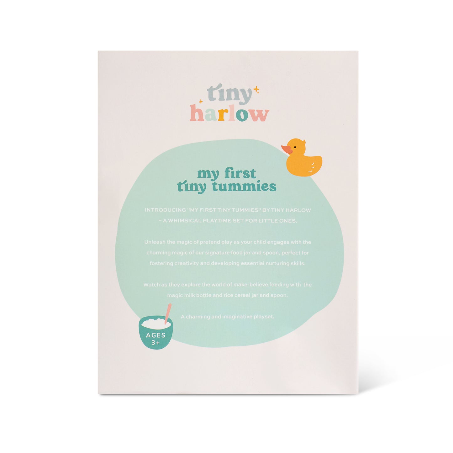Tiny Harlow Zestaw Tiny Tummies Magiczna butelka i słoiczek