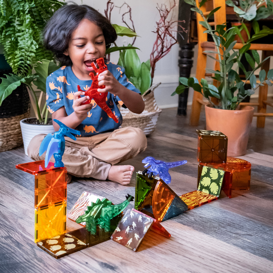 Pomysły na zabawę klockami MAGNA-TILES®