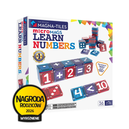 MAGNA-TILES® Klocki Magnetyczne Learn Numbers