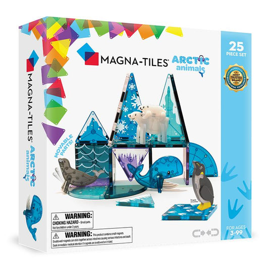 Klocki magnetyczne Arctic Animals 25 el. MAGNA-TILES®