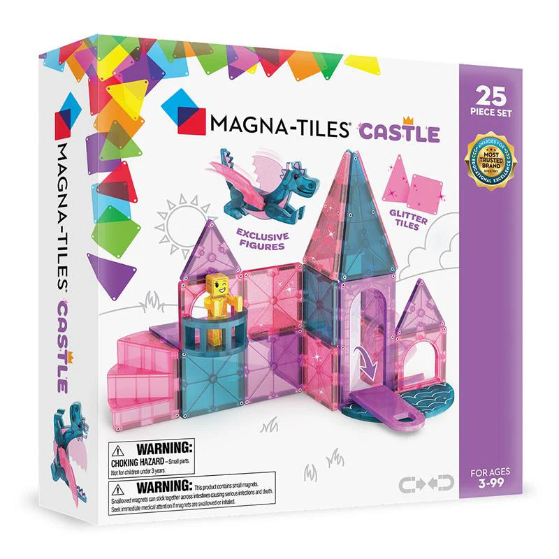 MAGNA-TILES® Klocki Magnetyczne Zamek 25 el.