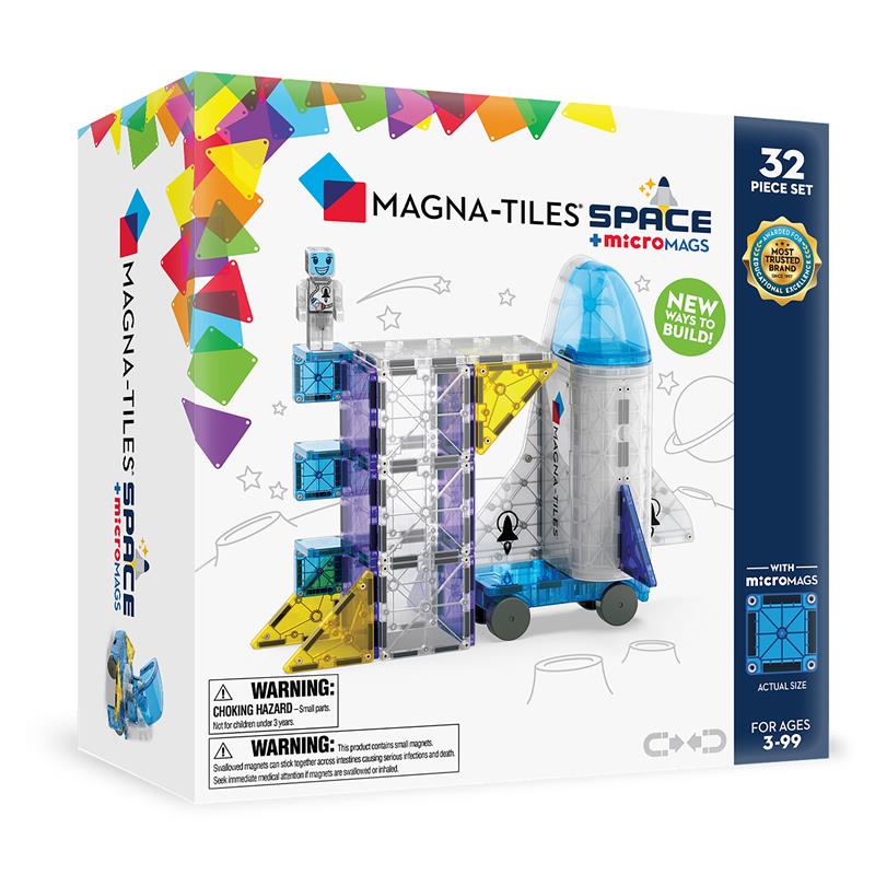 MAGNA-TILES® Klocki Magnetyczne Kosmos 32 el.
