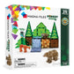 Klocki Magnetyczne Forest Animals 25 el. MAGNA-TILES®
