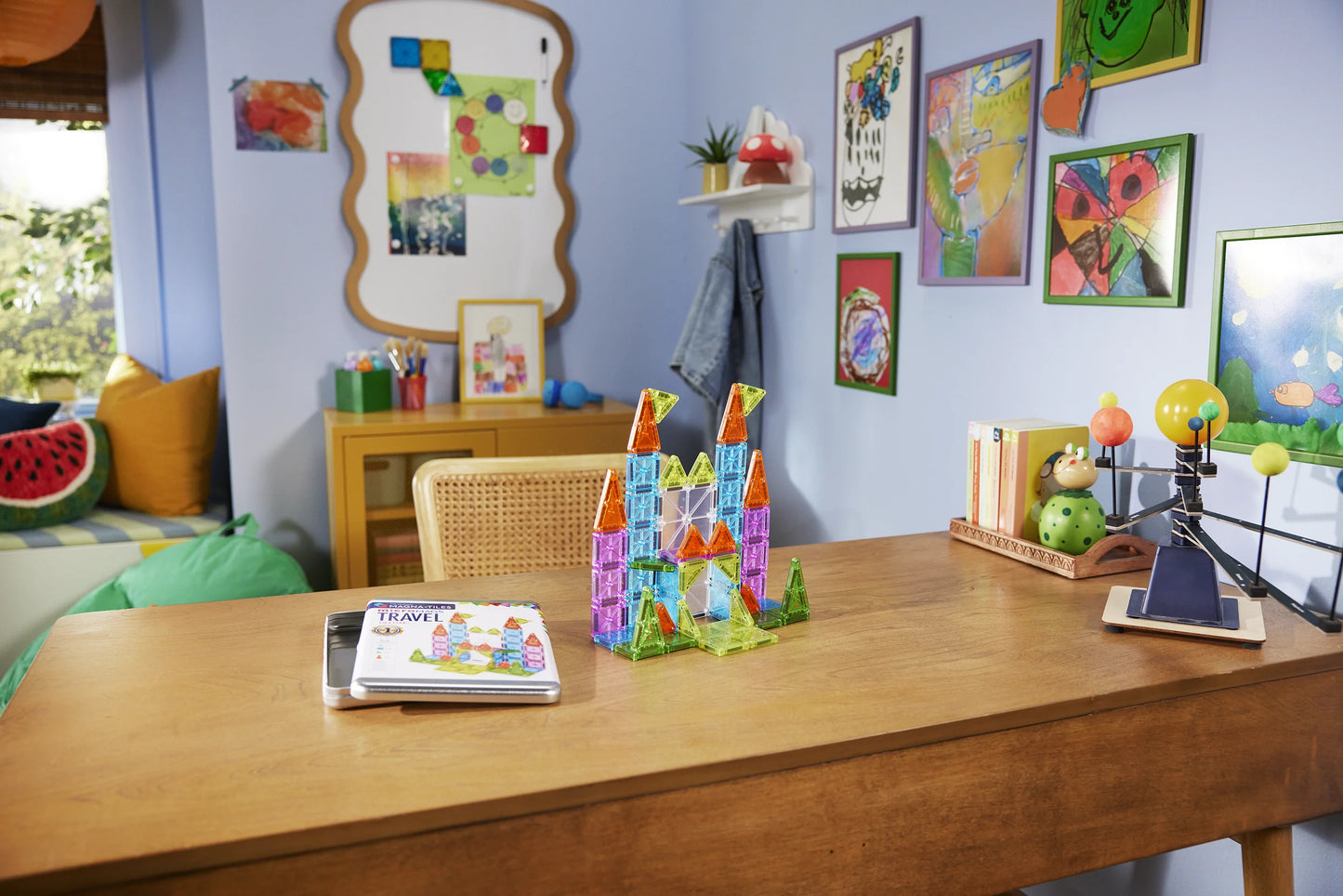 Klocki Magnetyczne Travel microMAGS XL 55 el.