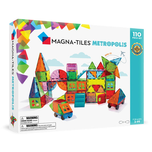 Klocki Magnetyczne Metropolis 110 el. MAGNA-TILES®