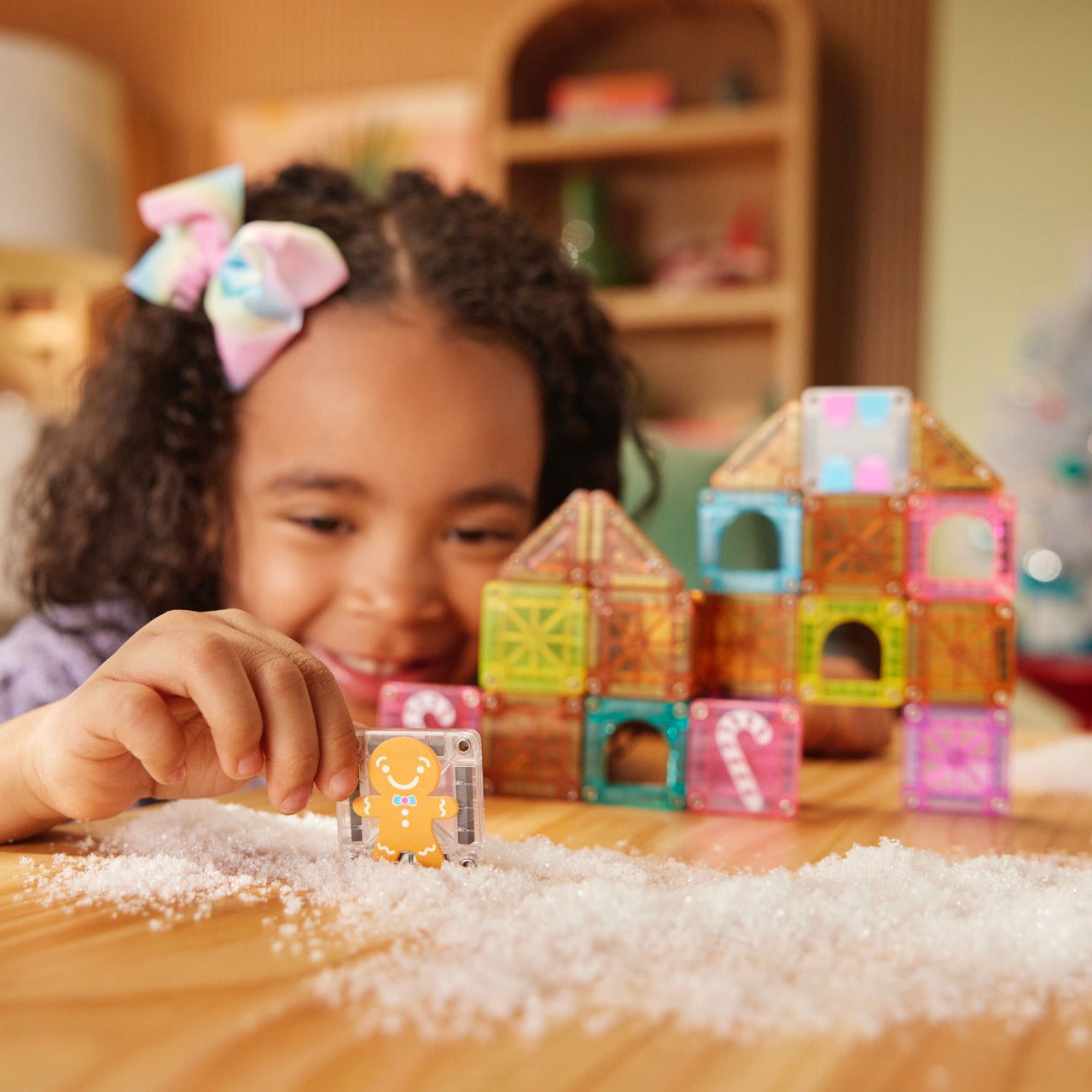 MAGNA-TILES® Klocki Magnetyczne Travel Gingerbread House, 24 el.