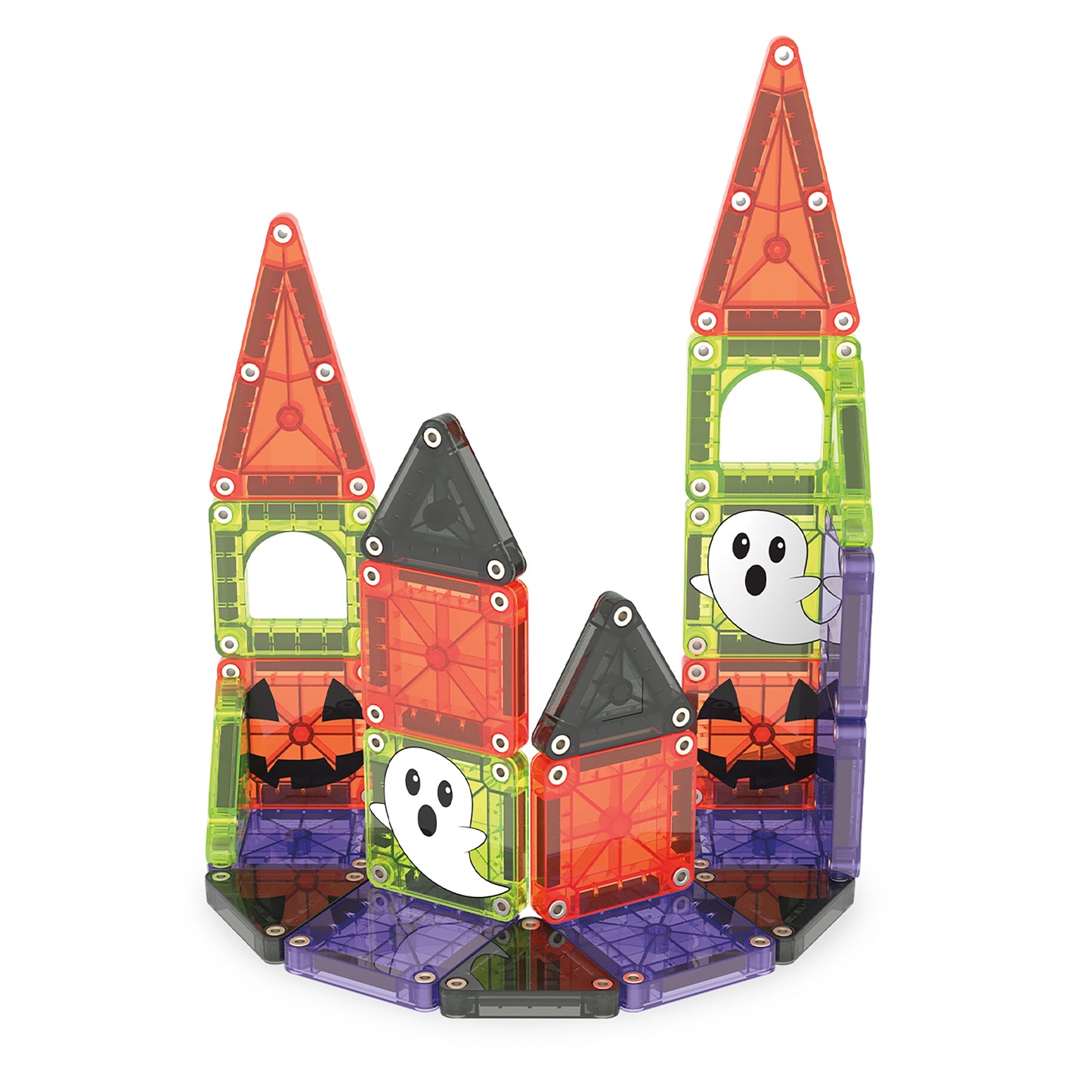 MAGNA-TILES® Klocki Magnetyczne Travel Spooky, 24 el