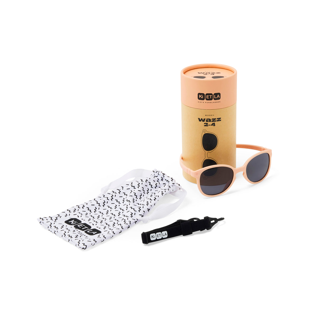 Ki ET LA Okulary przeciwsłoneczne WaZZ 1-2 Apricot