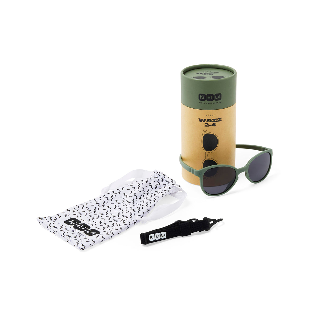 Ki ET LA Okulary przeciwsłoneczne WaZZ 1-2 Kaki