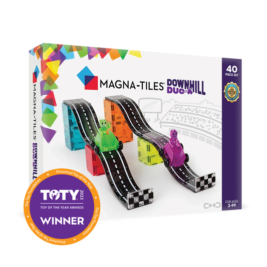 MAGNA-TILES® Klocki Magnetyczne Downhill Duo 40 el.