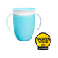 Munchkin Miracle 360° kubek treningowy z uchwytami, niebieski, 207 ml