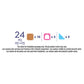 MAGNA-TILES® Klocki Magnetyczne Travel Gingerbread House, 24 el.