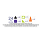 MAGNA-TILES® Klocki Magnetyczne Travel Spooky, 24 el
