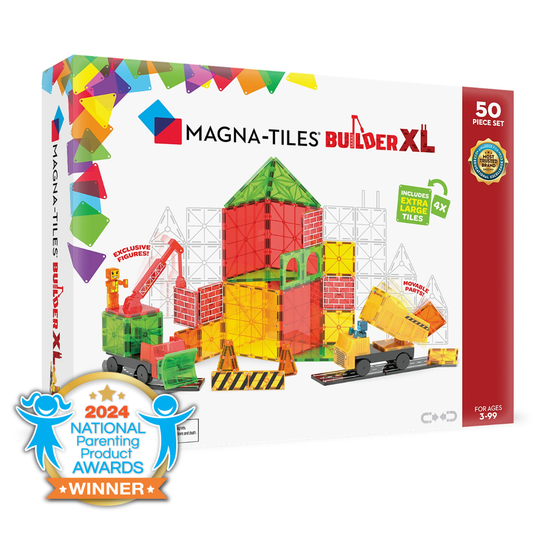 MAGNA-TILES® Klocki Magnetyczne Builder XL 50 el.