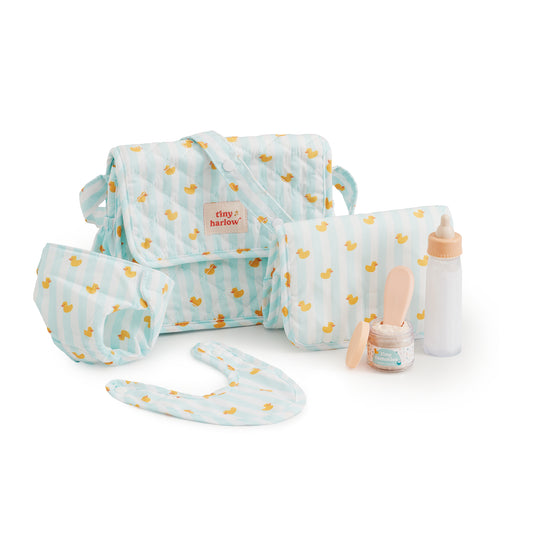 Tiny Harlow Torba z akcesoriami dla lalek Blue Ducky