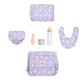 Tiny Harlow Torba z akcesoriami dla lalek Lilac Daisy