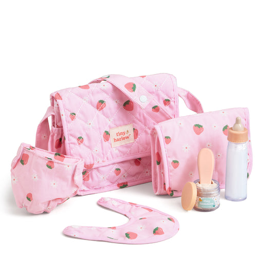 Tiny Harlow Torba z akcesoriami dla lalek Strawberry Picnic