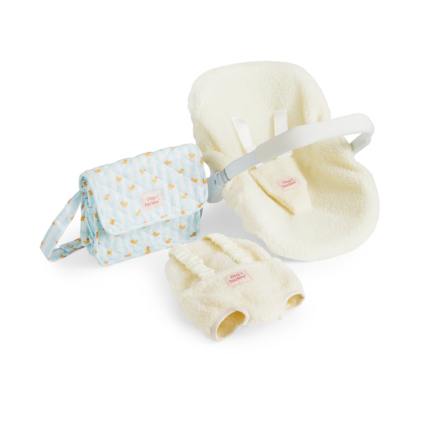 Tiny Harlow fotelik samochodwy dla lalki Sheep