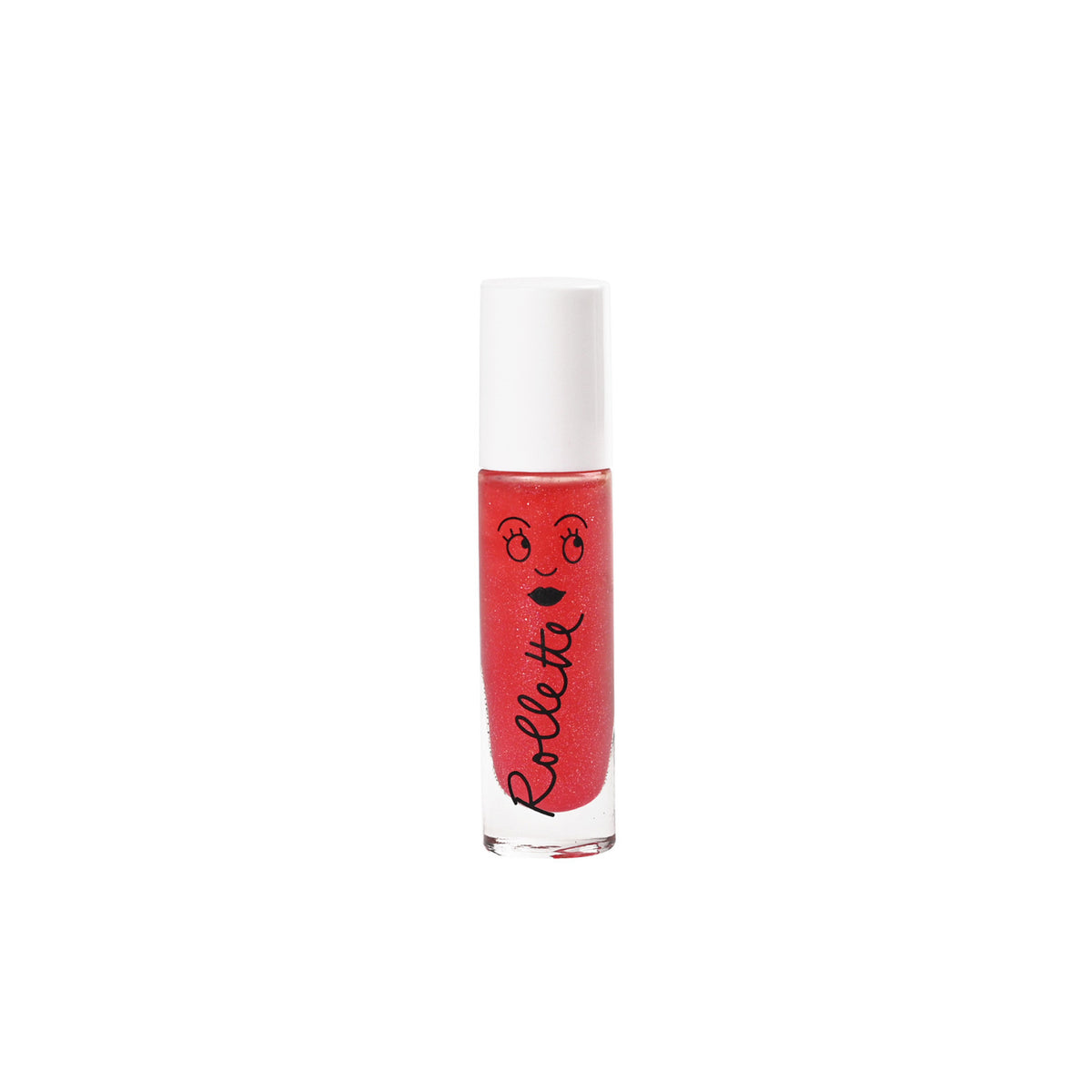 Błyszczyk do Ust dla Dzieci Roll-on - Nailmatic Rollette, Bezbarwny, Truskawka, 6,5 ml