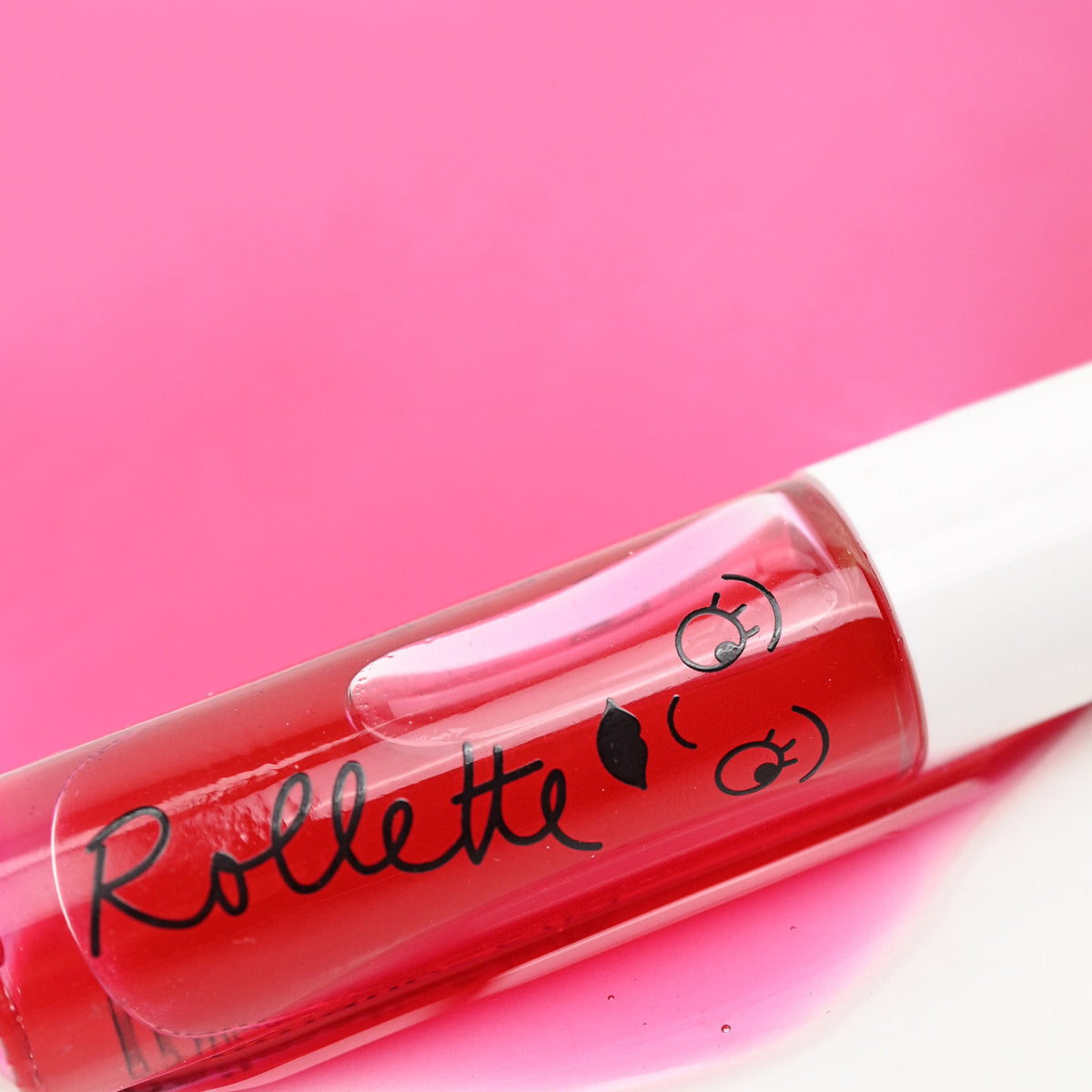 Błyszczyk do Ust dla Dzieci Roll-on - Nailmatic Rollette, Bezbarwny, WIśnia, 6,5 ml