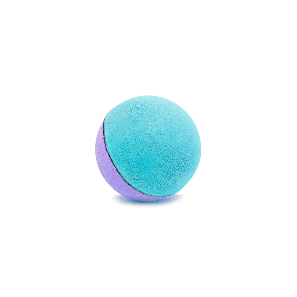 Kula do Kąpieli dla Dzieci Dwukolorowa - Nailmatic Twin Bath Bomb, Niebiesko-Fioletowa, 2 × 85 g