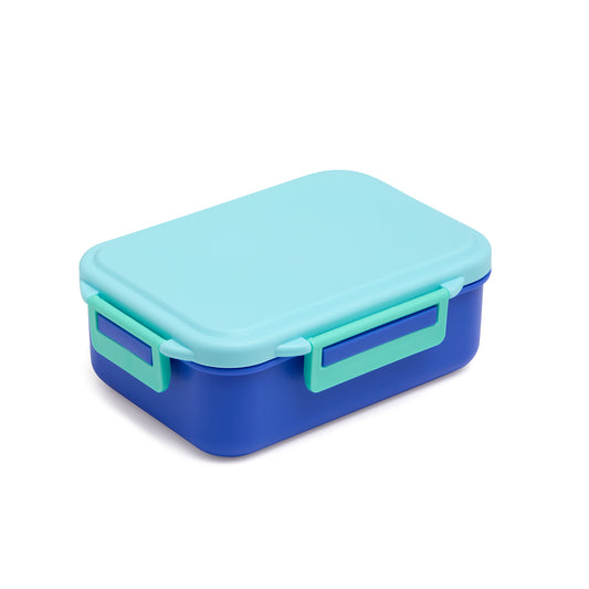 Lunch Buddies Bento Lunchbox z klipsami - Niebieski