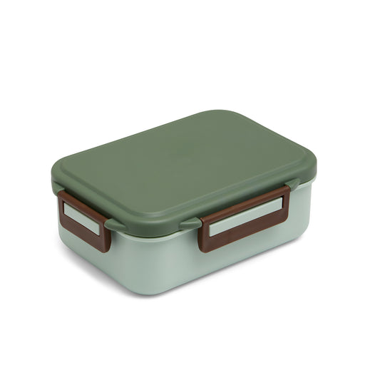 Lunch Buddies Bento Lunchbox z klipsami - Oliwkowy