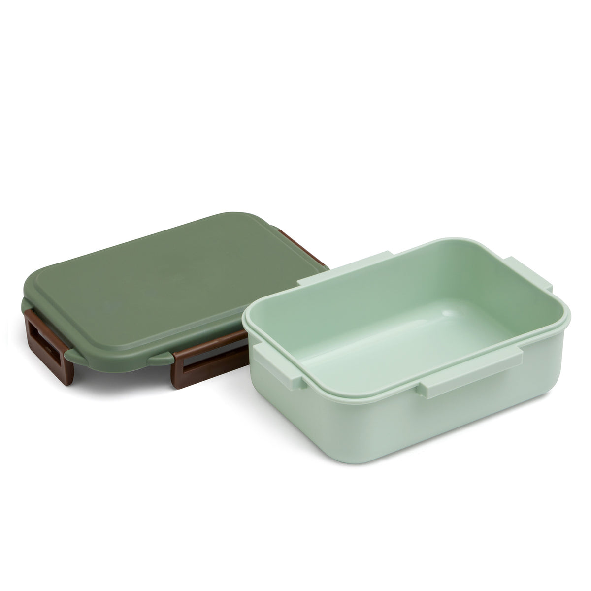 Lunch Buddies Bento Lunchbox z klipsami - Oliwkowy