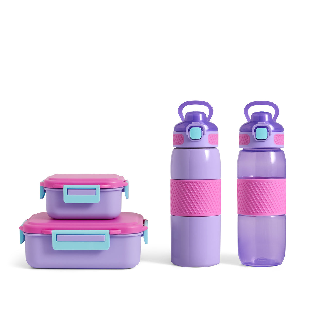 Lunch Buddies Butelka Tritan 600 ml - Fioletowy