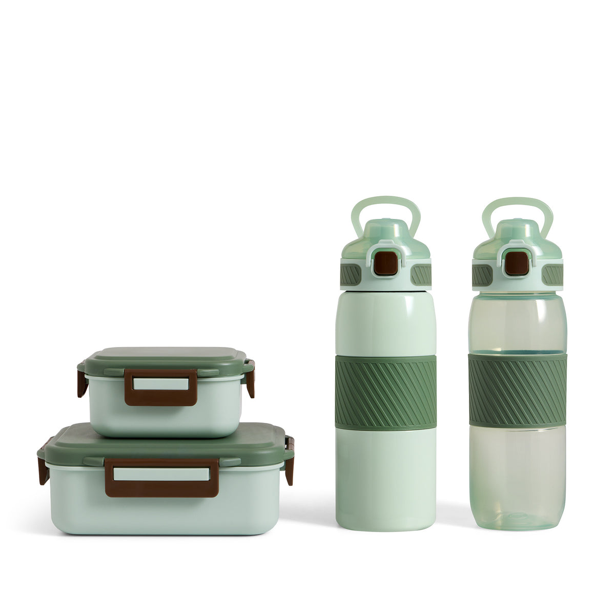 Lunch Buddies Butelka Tritan 600 ml - Oliwkowy