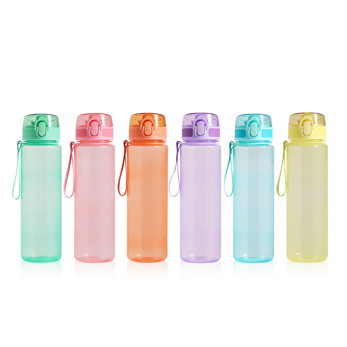Lunch Buddies Butelka na wodę Tritan 600 ml | Pastel Fioletowy