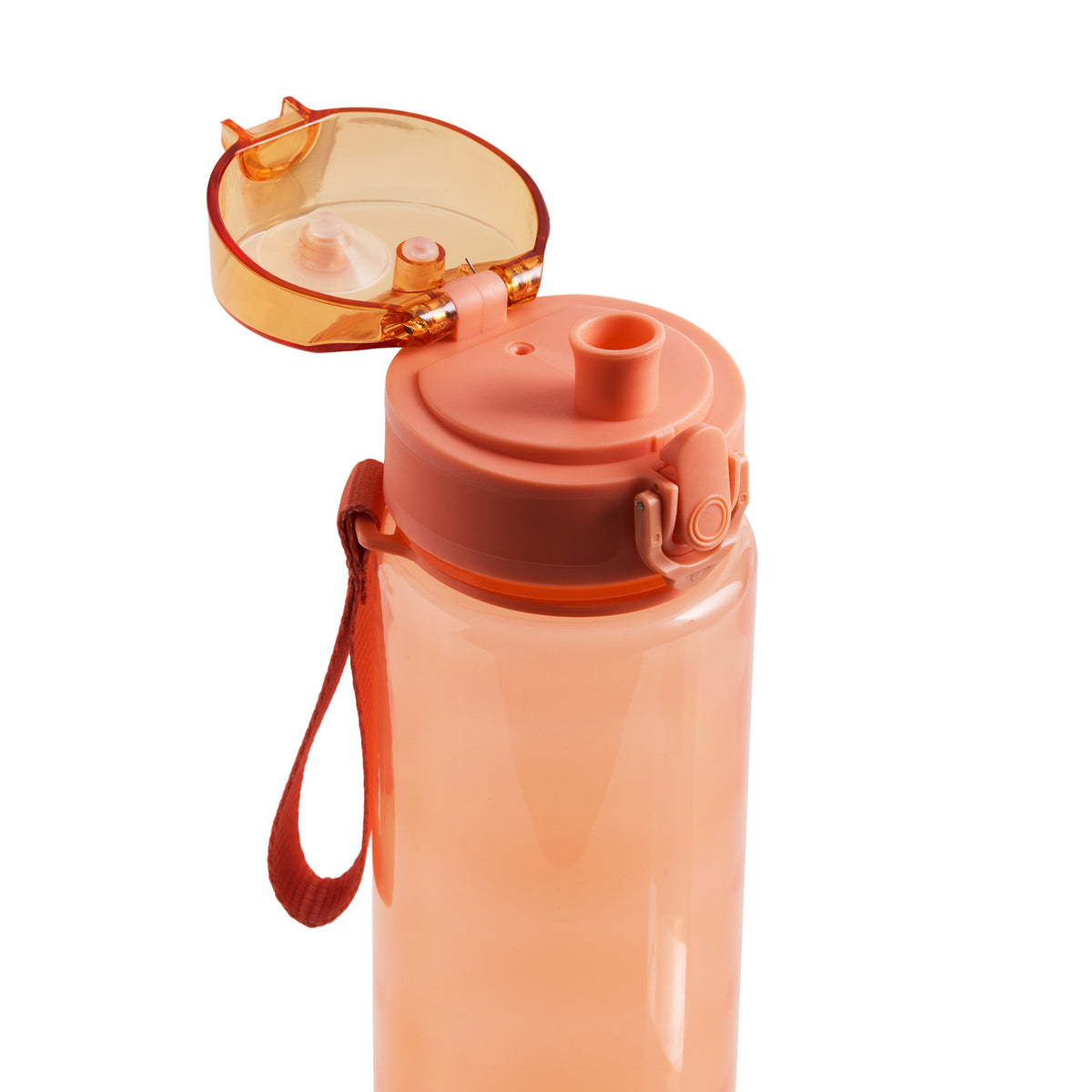 Lunch Buddies Butelka na wodę Tritan 600 ml | Pastel Pomarańczowy