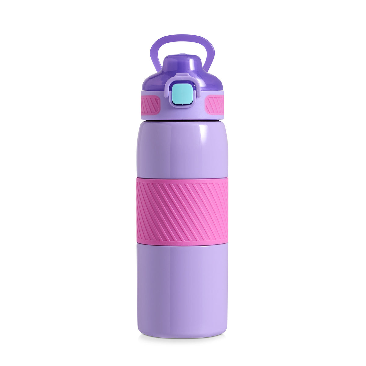 Lunch Buddies Butelka stalowa termiczna 500 ml - Fioletowy