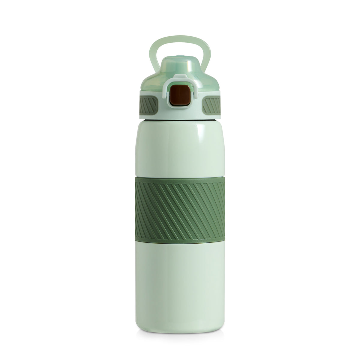 Lunch Buddies Butelka stalowa termiczna 500 ml - Oliwkowy