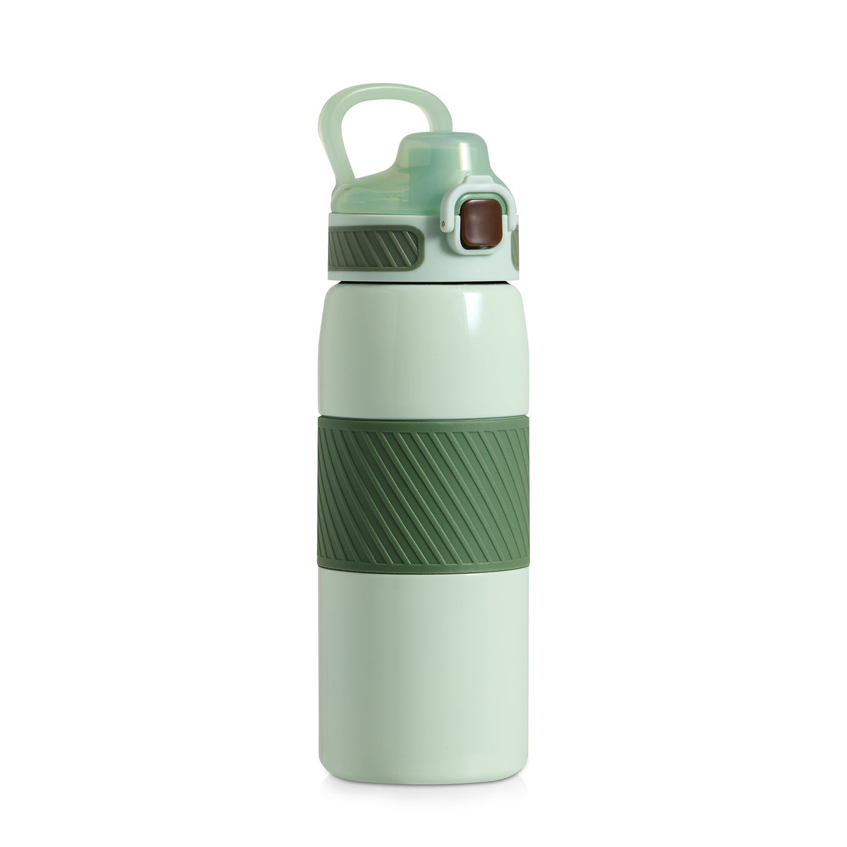Lunch Buddies Butelka stalowa termiczna 500 ml - Oliwkowy