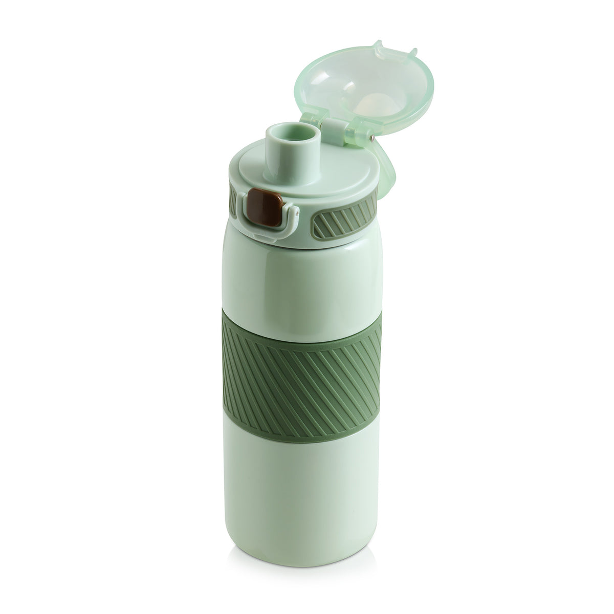 Lunch Buddies Butelka stalowa termiczna 500 ml - Oliwkowy
