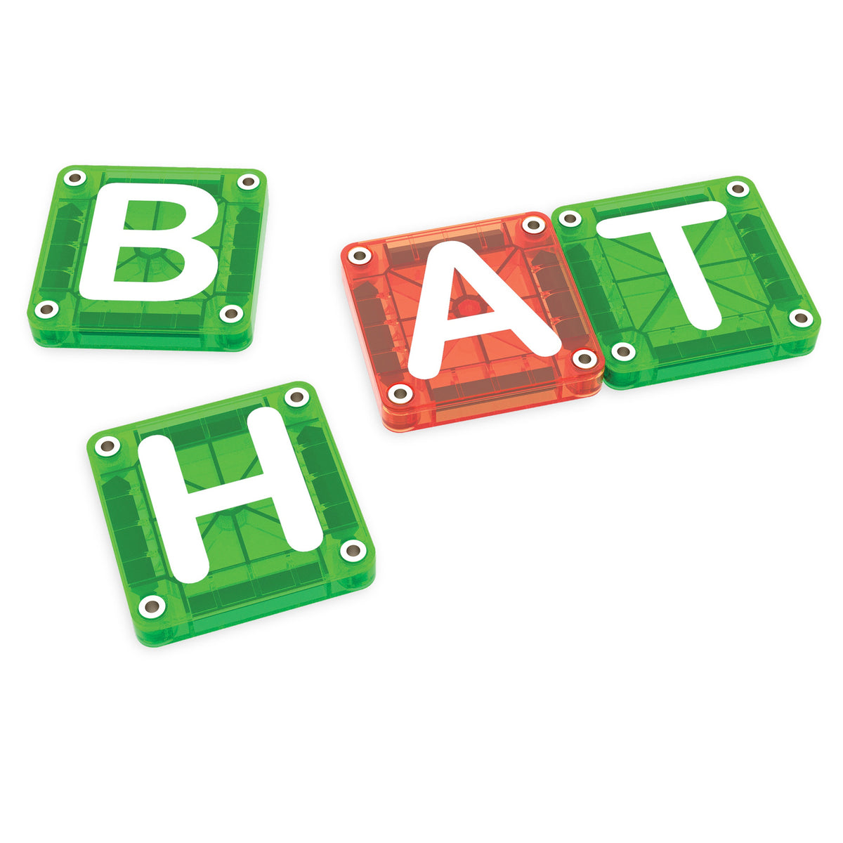 MAGNA-TILES® Klocki Magnetyczne LEARN Letters 56 el.