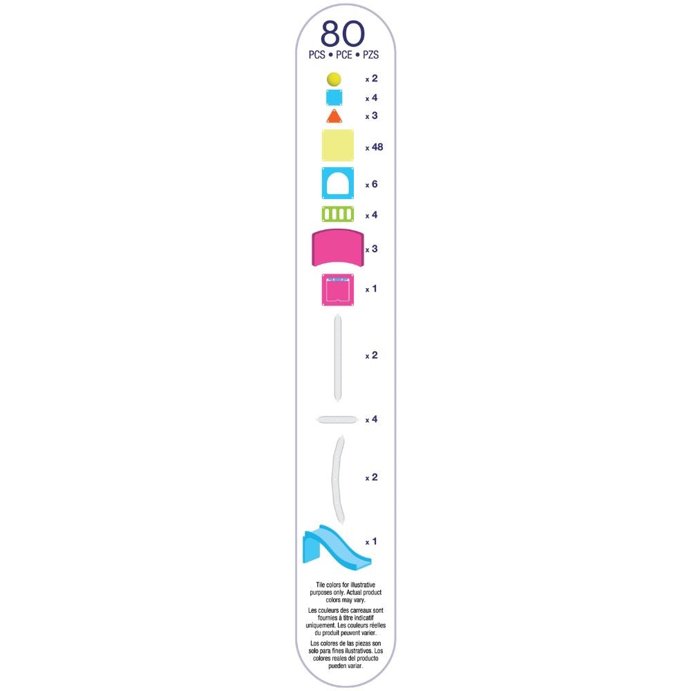 MAGNA-TILES®  Rail Racers Max 80 el.