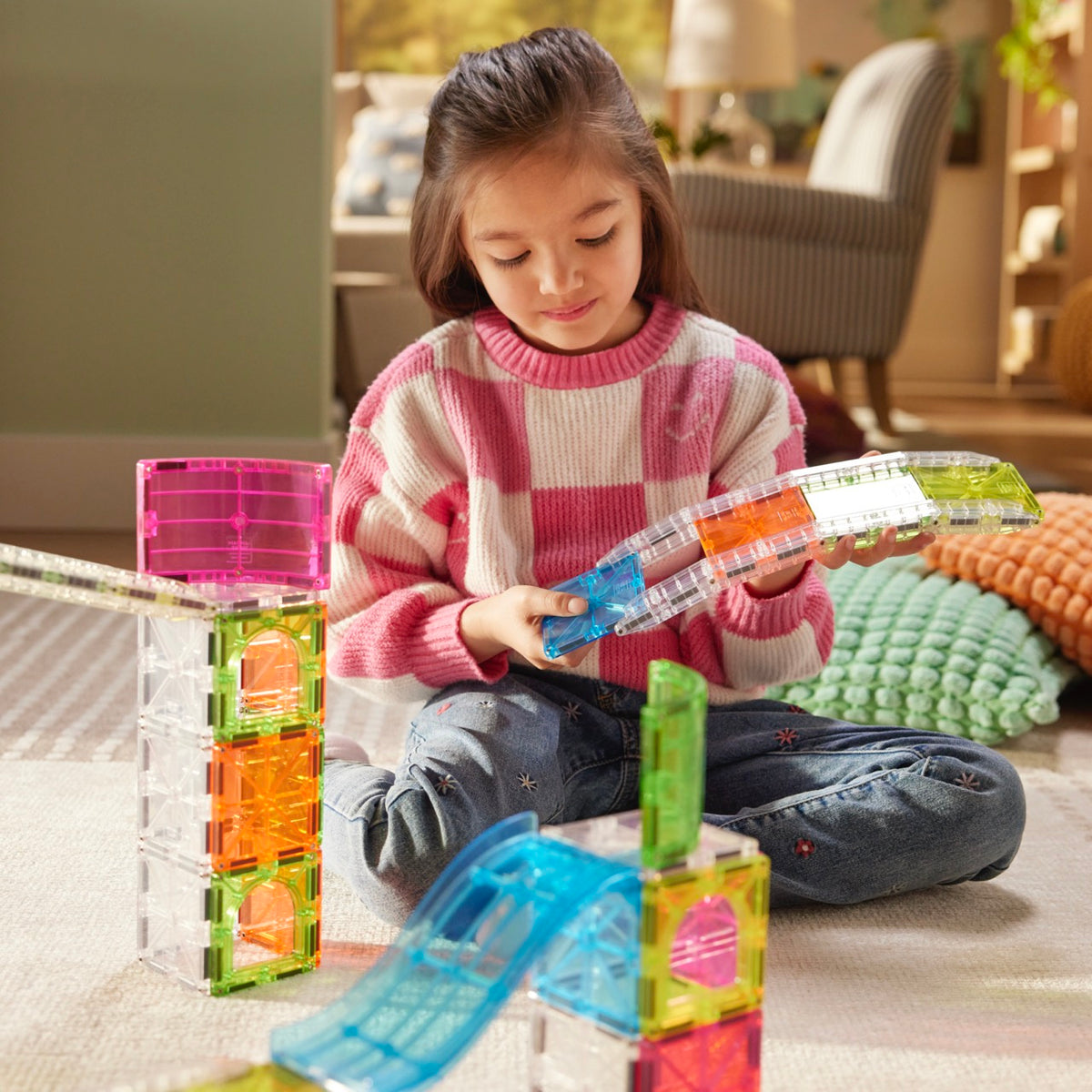 MAGNA-TILES®  Rail Racers Max 80 el.