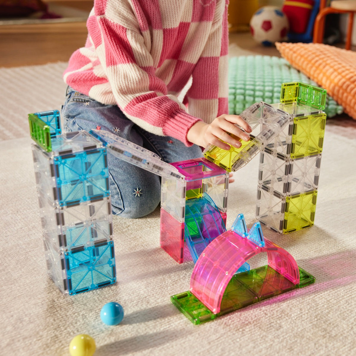 MAGNA-TILES®  Rail Racers Max 80 el.