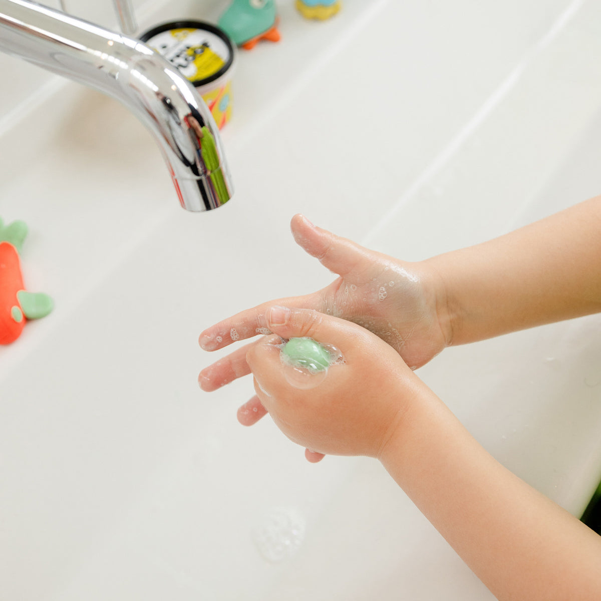 Myjąca Ciastolina do Kąpieli dla Dzieci - Nailmatic Pataploof, Zielona, 80 g