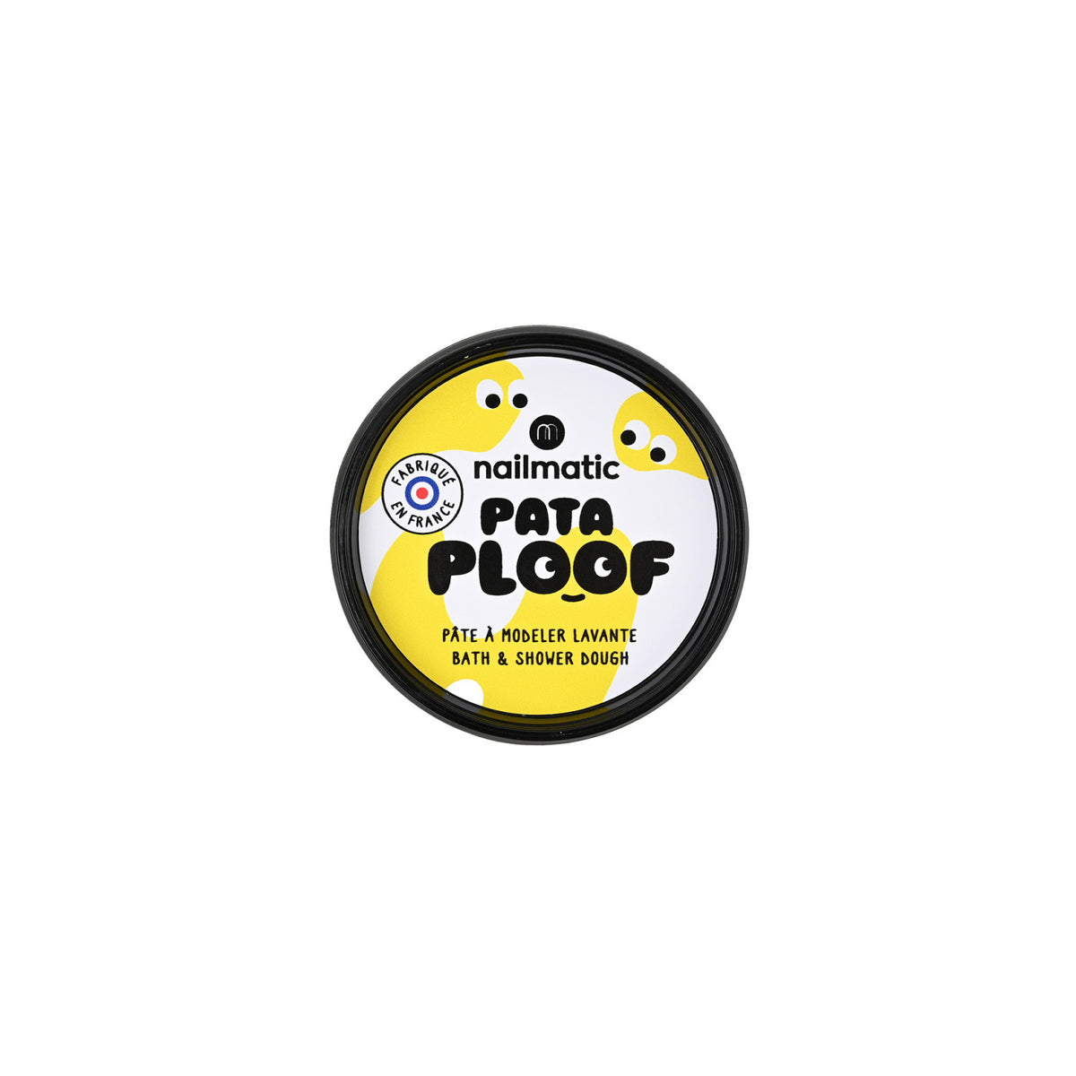 Myjąca Ciastolina do Kąpieli dla Dzieci - Nailmatic Pataploof, Żółta, 80 g