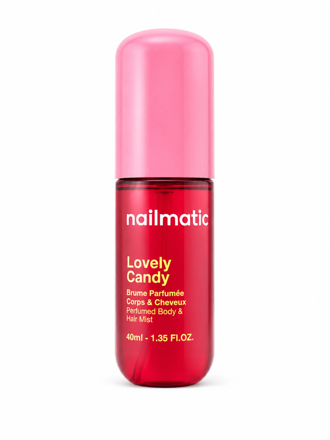 Perfumowana Mgiełka do Ciała i Włosów dla Dzieci - Nailmatic Lovely Candy, Wata Cukrowa, 40 ml