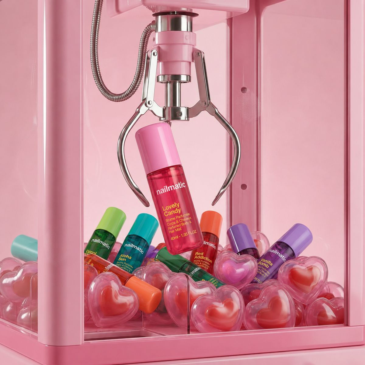 Perfumowana Mgiełka do Ciała i Włosów dla Dzieci - Nailmatic Tropi Crush, Owoce Tropikalne, 40 ml
