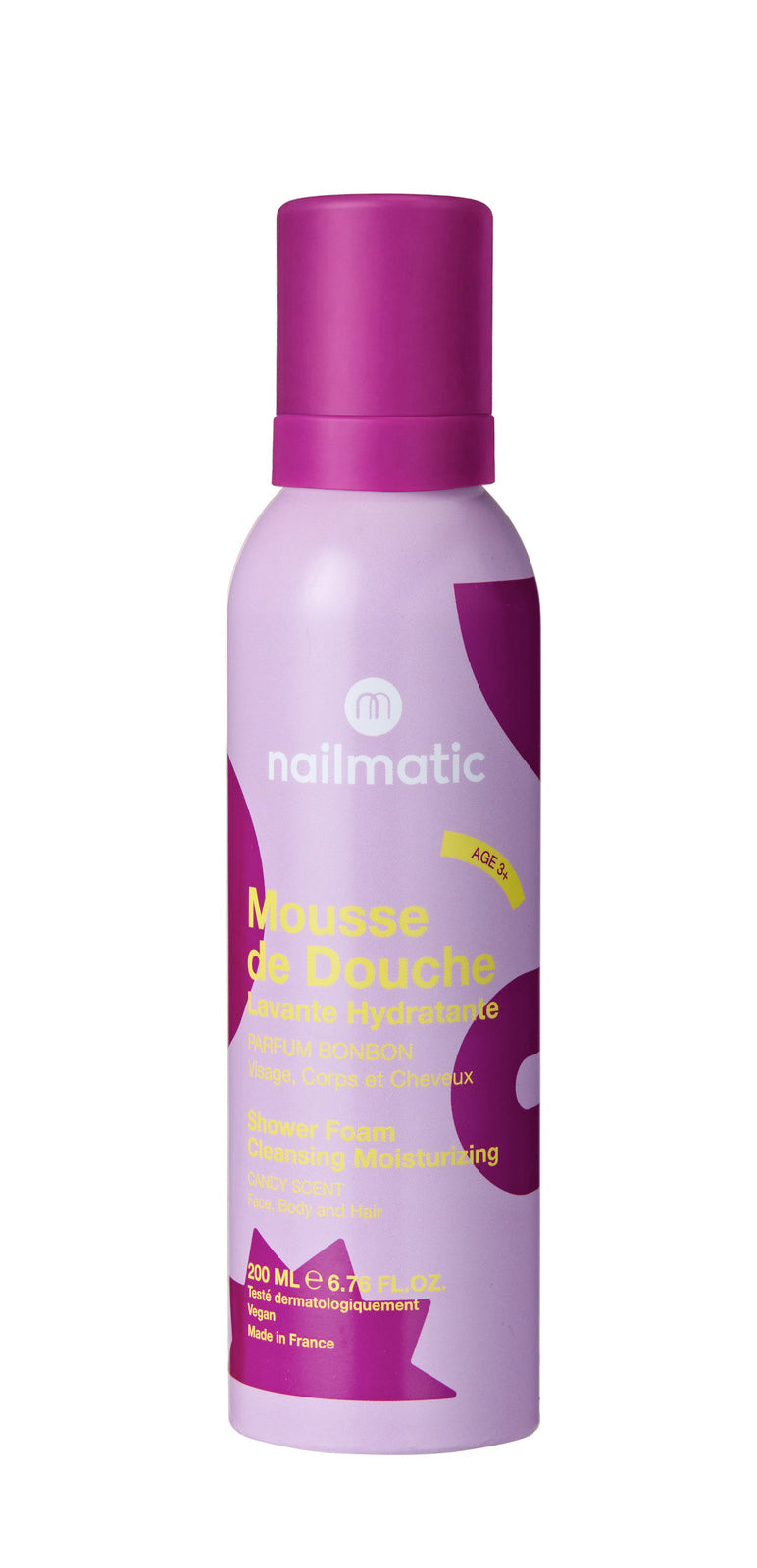 Pianka pod Prysznic dla Dzieci - Nailmatic, Cukierki, 200 ml